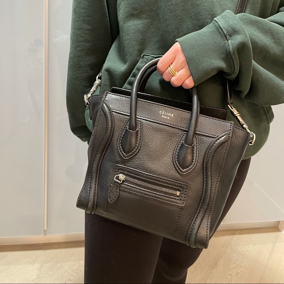 Celine Nano Luggage Tote in Black - Picture 5 of 5